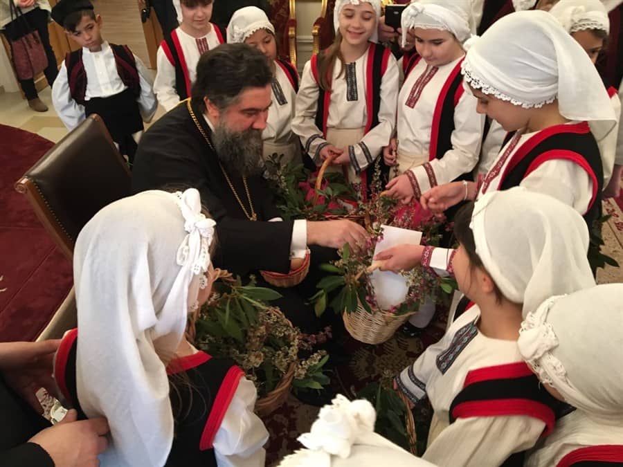 31-3-2018 ΗΠΕΙΡΩΤΙΚΑ ΚΑΛΑΝΤΑ ΛΑΖΑΡΟΥ  ΣΤΟΝ ΜΗΤΡΟΠΟΛΙΤΗ ΣΕΡΡΩΝ κ.κ.ΘΕΟΛΟΓΟ